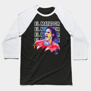 El-Matador Cavani popart Baseball T-Shirt